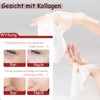 Soleneva 6 PCS Collagen Maske, Anti-Falten-Gesichtsmasken für Trockene Haut, Tuchmasken