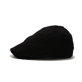 Faringoto Sun Protection Peaked Cap Casual Beret Retro Painter Hat, BJM33-Black