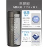 CBJAPAN QAHWA Water Bottle, Graphite Gray, 14.2 fl oz (420