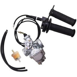ALL-CARB Carburetor and Throttle Cable Handle Grip Replacement for Yamaha TTR125 TTR125LE TTR125E 5PH141012000