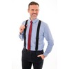 Olata Heavy Duty X-Shape Airport Braces/Suspenders with Plastic Clips -