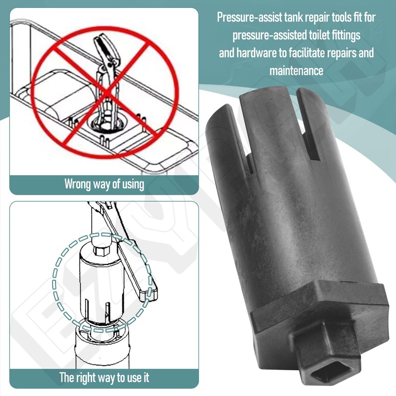 EZYPAK Cartridge Removal Wrench for Flushmate ST100500 15Z025