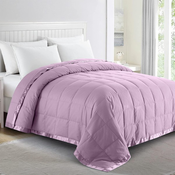 puredown® Down Blankets Queen Size - Soft Lightweight Bed Blanket
