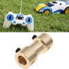 Briny River 4 Pcs 4mm to 5mm Brass Shaft Coupling