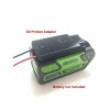 Terrafirma battery adapter for 40V G-max greenworks 12 gauge wire