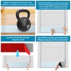 Sanbege Stainless Steel Door Kick Plate, 10" x 30" Door