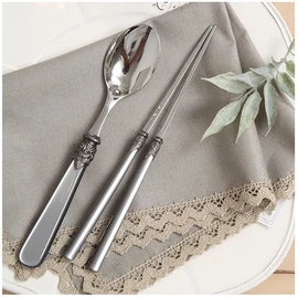 EME Napoleon one spoon set, 40178197 brown_40178121 gray / 이엠이 EME 나폴레옹 한수저 1인세트, 40178197브라운_40178121그레이
