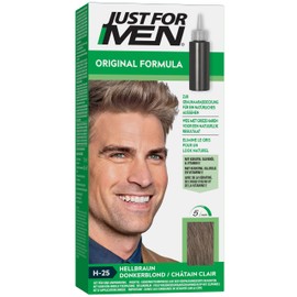 Nur For Men Original Formula Light Brown Hair Colour Represents the Natural Colour for a Natural Look, H25