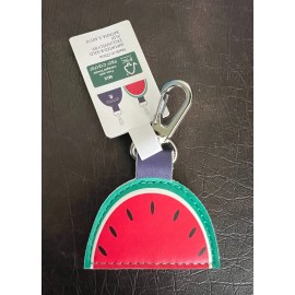 Aldi Gear WATERMELON Quarter Keeper Coin Holder Clip Keychain Spring 2025 *NWT*
