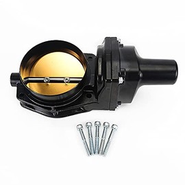 12605109 90mm Throttle Body Gold Compatible With LS3 LS7 L99 Corvette Camaro SS Z06 G8 (92mm)