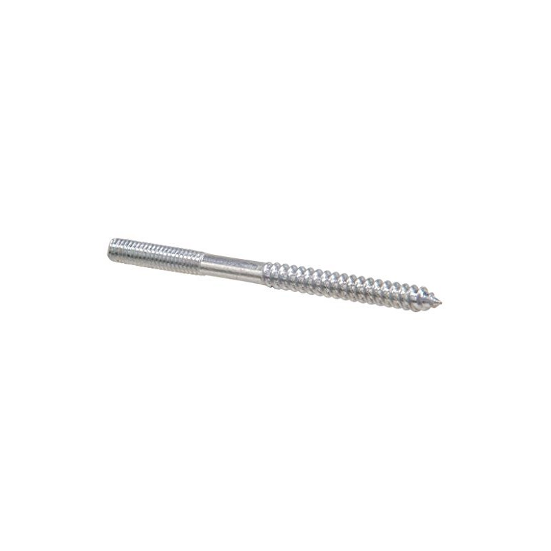 Hillman 731 Hanger Bolt 1/4 x 2 1/2 In. 20-Pack,Zinc