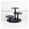 YQUQAQN Frosted Acrylic Table Display Stand for Figure Small Display
