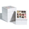 RomanticBaking 24 Pack Bakery Boxes (not include food) 7" x