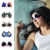 5 Cat Eye Masks 5 Pairs Blue Sponge Ear Plugs