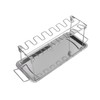 Chicken Wing Leg Rack Stainless Steel Foldable BBQ Rack Portable