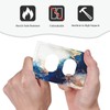 Art Marble Abstract 1 Gang Duplex Device Wall Plate Cover