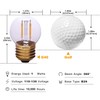 MAINDECO G40 Low Wattage Bulb,E26 Base,1W Mini Globe LED Bulb,