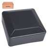 SKIR'CO Fence Post Caps Square 80 x 80 mm Grey