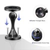 8 Pack Magnetic Door Stops, Black Door Stops, Wall Floor