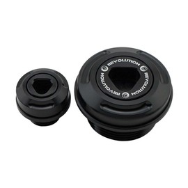 REVOLUTION Honda Common Service Hole Plug Set.V2 Engine Timing Plug For HONDA CT125 Monkey GROM CB CBR150-250 C125 DAX125 Timing Hole Cap (Black)