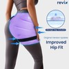 REVIX Extra Large Hip Ice Pack Wrap with Straps, Reusable