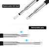 Kioiner Teachers Pointer Stick, Telescopic Teachers Pointer with Hand Lanyard