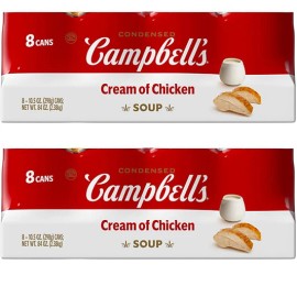 Campbell's 2 pack Campbell's Condensed Cream of Chicken Soup 10.5 oz., 8 pk. - 16 total