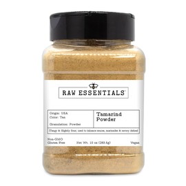 Tamarind Powder - Tangy and Slightly Sour - Used to Enhance Sauces, Marinades and Savory Dishes - Gluten Free and Vegan Spice - 10oz Bottle