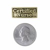 Jim Clift Design Certified Nurse Gold Lapel Pin - 1
