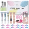 PERMANIA Lash Lift and Black Kit, Full Tube Design Brow