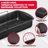 BAKKEN Nonstick Turkey Roasting Pan with Rack – 17 X