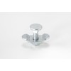 Wistra 4 x Schraubfitting M8 für Airlineschiene/Zurrschienen, Airlinebeschlag