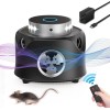 Careland Ultrasonic Rodent Repellent, 360°Mouse Repellent with Remote Control