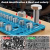 68 Nut and Bolt Thread Checker Standard and Metric,Bolt Size