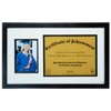 Green Tree Gallery Graduation Diploma and Photo Frame, 20.75 x 12.6 inches
