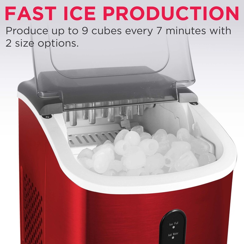 Frigidaire EFIC103 Ice Maker Machine Heavy Duty, 26lb Ice per