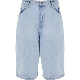 Urban Classics Herren Shorts 90`s Heavy Denim Shorts, Jeans-Shorts für Männer, Weites Bein, 3/4 Länge, new light blue washed, 31