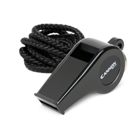 Cannon Sports Hi-Impact Plastic Whistle with Lanyard, Strong, Loud and Clear Sound (2)