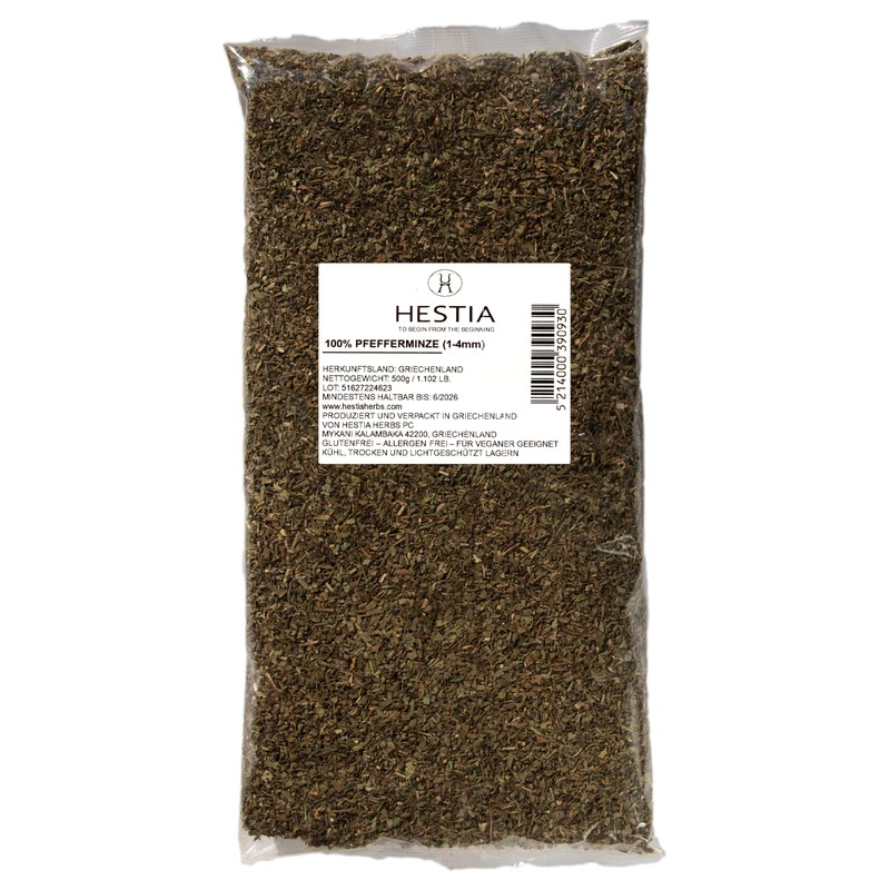 Hestia Herbs Greek Dried Peppermint 500g