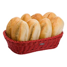 Saleen Multi-Purpose Basket, Suitable for Gastronomy, Rectangular, Plastic Fibre, Dark Brown