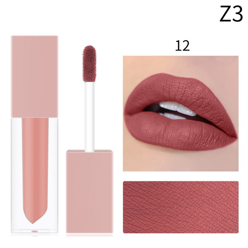 Miss Rose Matte Lip Gloss Long Lasting Waterproof Liquid Lipstick