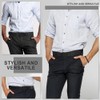 flintronic Work Belts for Men,Belts for Men, Plastic Nylon Canvas