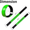 OMKHE Rechargeable LED Armband for Running(2 Pack), Light Up LED