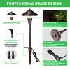Varmtalys Low Voltage Pathway Lights - 2700K/3000K/3500K/4000K/5000K Selectable Landscape Sidewalk