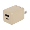 Owltech OEC-APD20A1C1R-SB AC Charger, USB Charger, PD20W, PSE Compatible, Folding