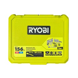RYOBI 156 PC Mechanics Set Socket Set SAE & Metric LINK Compatible