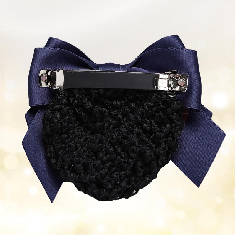 Herbeluemily Chignon Net, Ribbon, Hair Net, Bun Cover, Fine Mesh