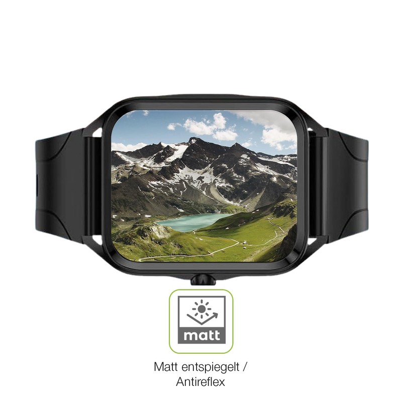 dipos FLEX 2x Schutzfolie matt passend für BANGWEI SML5-B 1.83