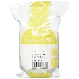 MIN(マイン ) フードケース 雲龍 白(500枚入) 5F M33-636