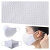 MSK-B3L-W Washable 7 Billion Mask, Adult, White, 3 Pieces